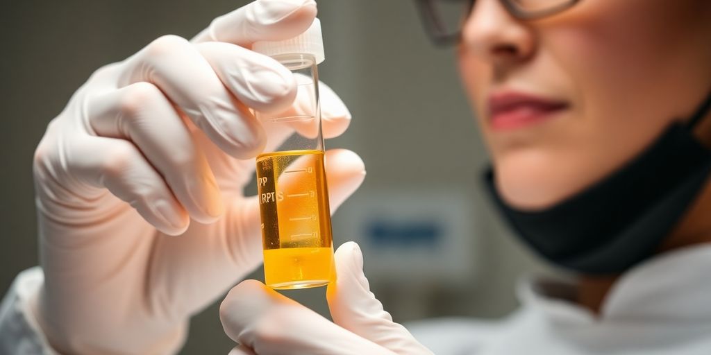 Medical professional preparing Platelet-Rich Plasma treatment.